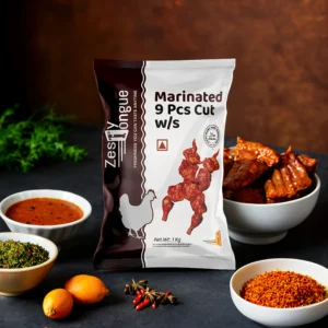Marinated Chicken 9pcs Cut - 1kg