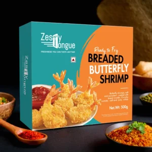 Breaded Butterfly Shrimp - 500gms