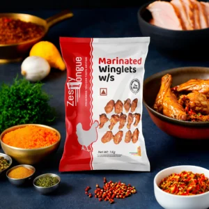 Marinated Chicken Winglets - 1kg